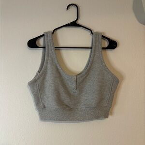 Aerie Gray Crop Top